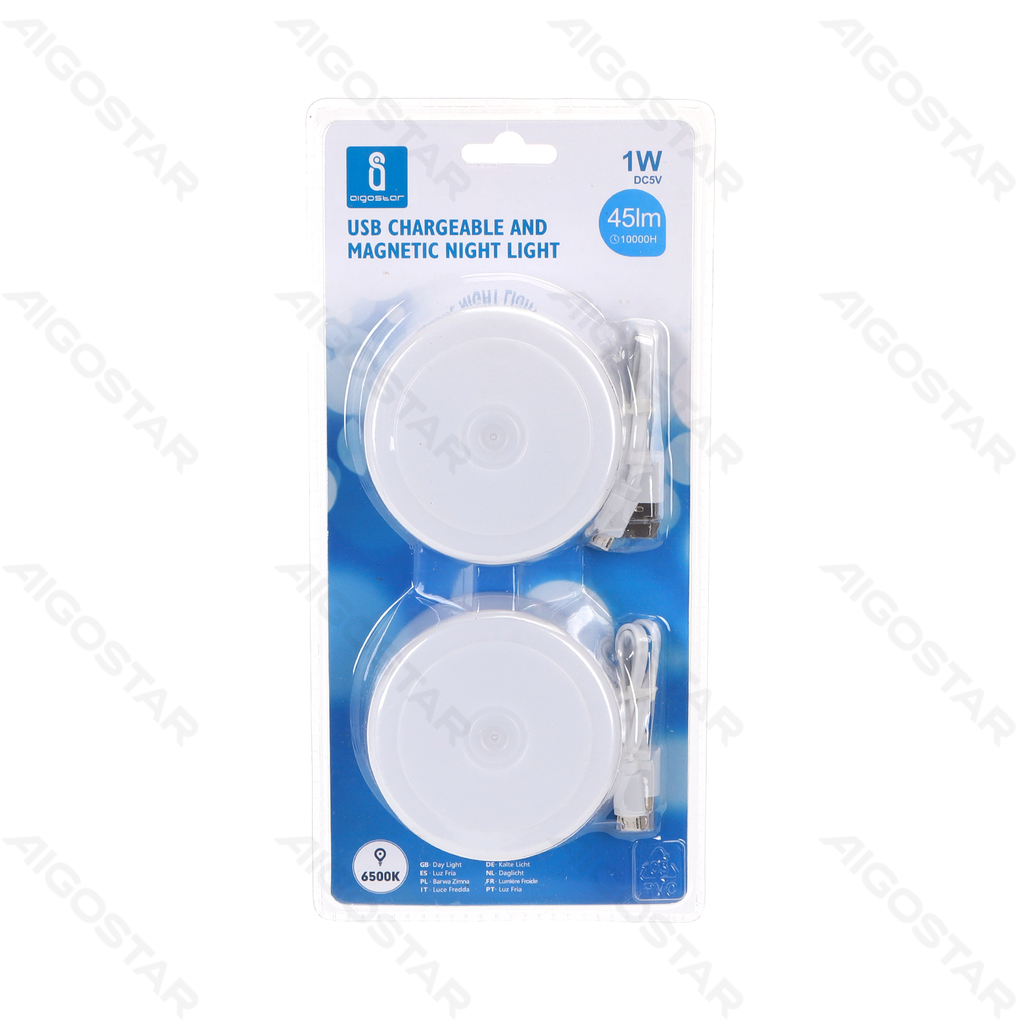 [B10308ZFX] LED Magnetisches Nachtlicht