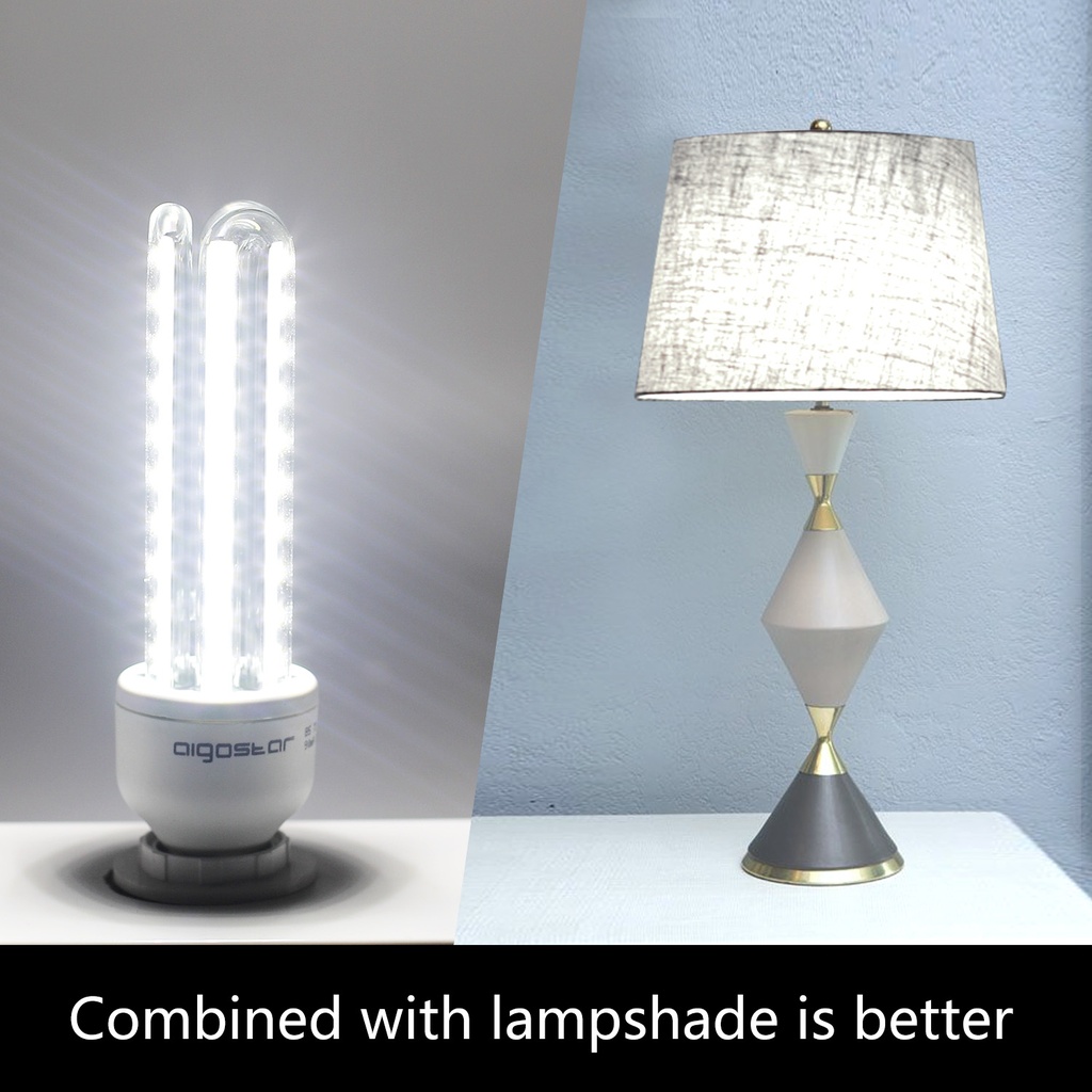 [B10108KOW] LED U-shaped Bulb 3U E14 12W