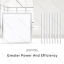 Aigostar LED Paneelverlichting Edge-lit Natuurlijk Licht Wit 40W 60x60cm