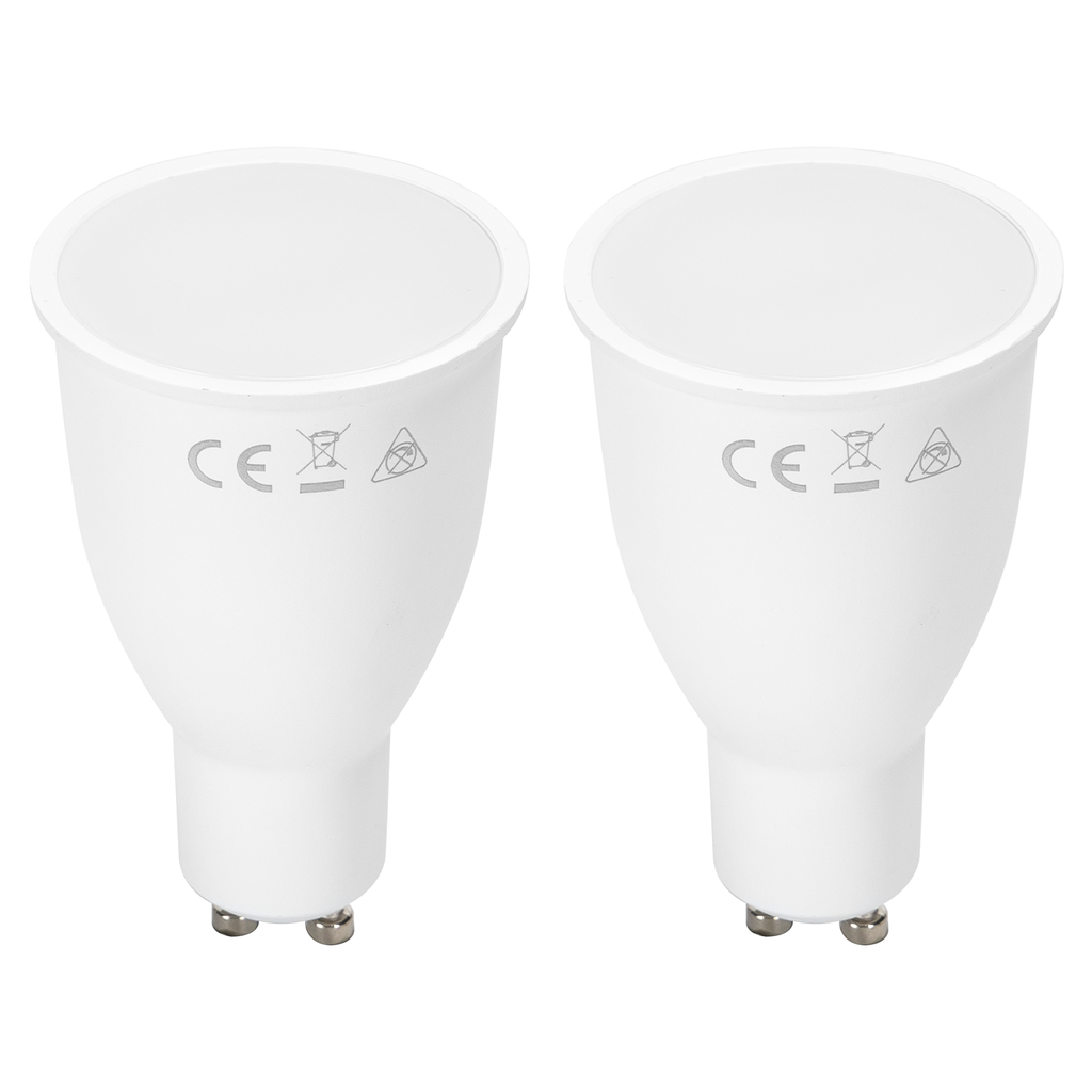 [B101072A8] LED GU10,15W 1180lm 4000K 2 stuks