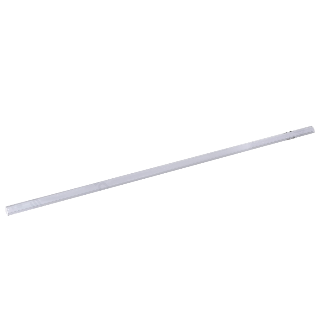 Aufputz-LED-Leisten-Kanal, 1m, silber