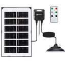 Solar pendant light, energy storage box 35W 6500K Pull-cord