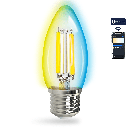 Intelligente Bluetooth Mesh-Glühbirne C35 4.5W CCT
