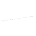 Aufputz-LED-Lichtleistenkanal, 2 m, weiß