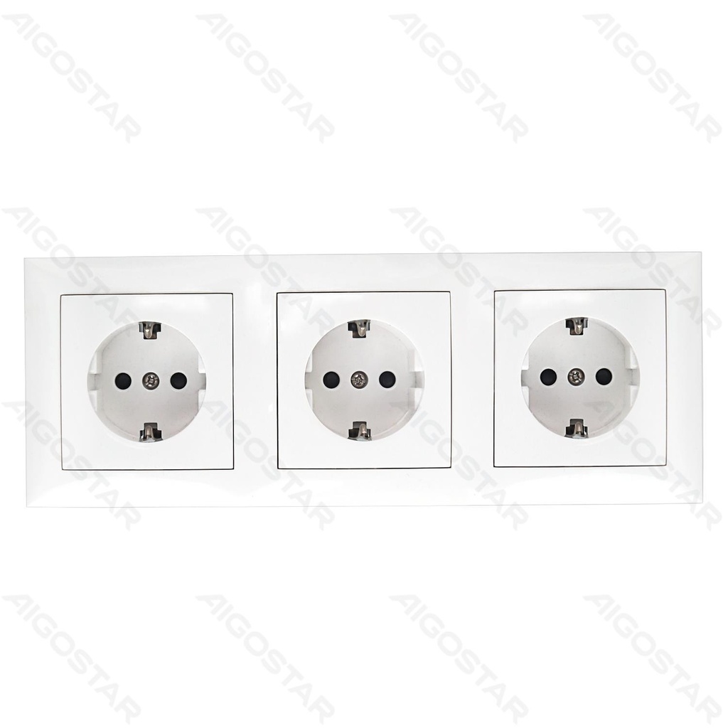 Aigostar 3 manier stopcontact