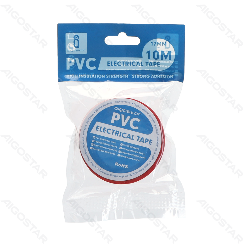 [B20104VJW] PVC Electrical Tape 0.13*17*10M Red