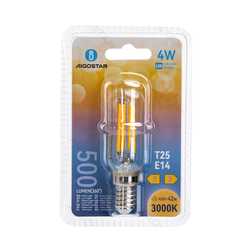 [B10106P10] T25 E14 4W 3000K