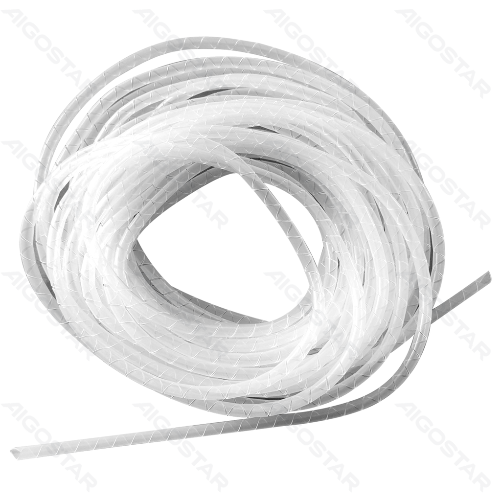 [B20104LQZ] Spiraalwikkelbanden 4mm*10m Wit