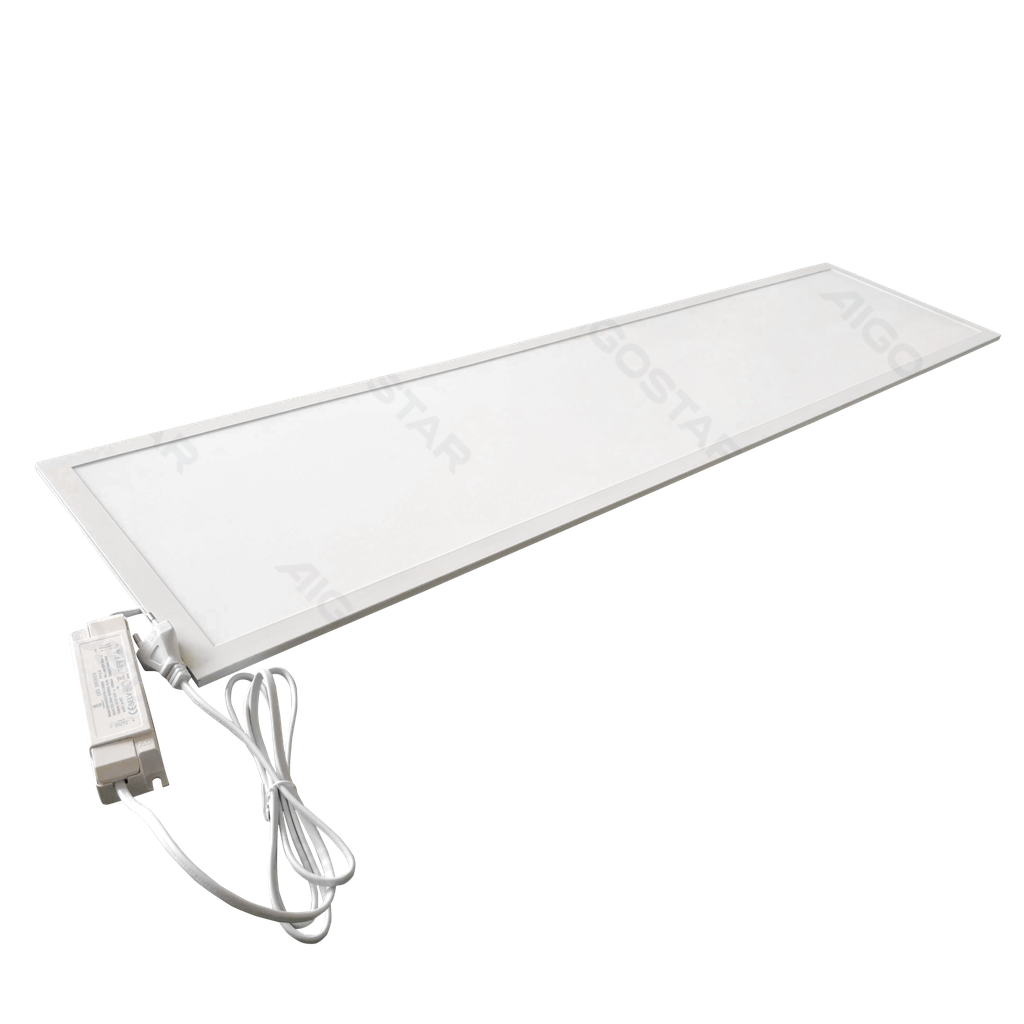 [B10406KRY] LED Paneelverlichting Edge-lit Warm Licht Wit 40W 120x30cm UGR < 19 met stekker