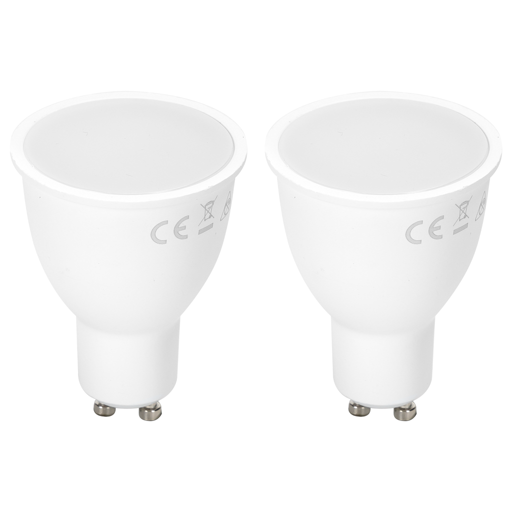 [B101072AI] LED GU10,12W 915lm 3000K 2 stuks