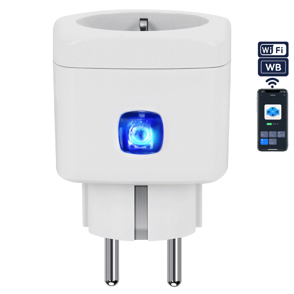 [S20202QYH] Aigostar WiFi WB Slimme adapter Duits type