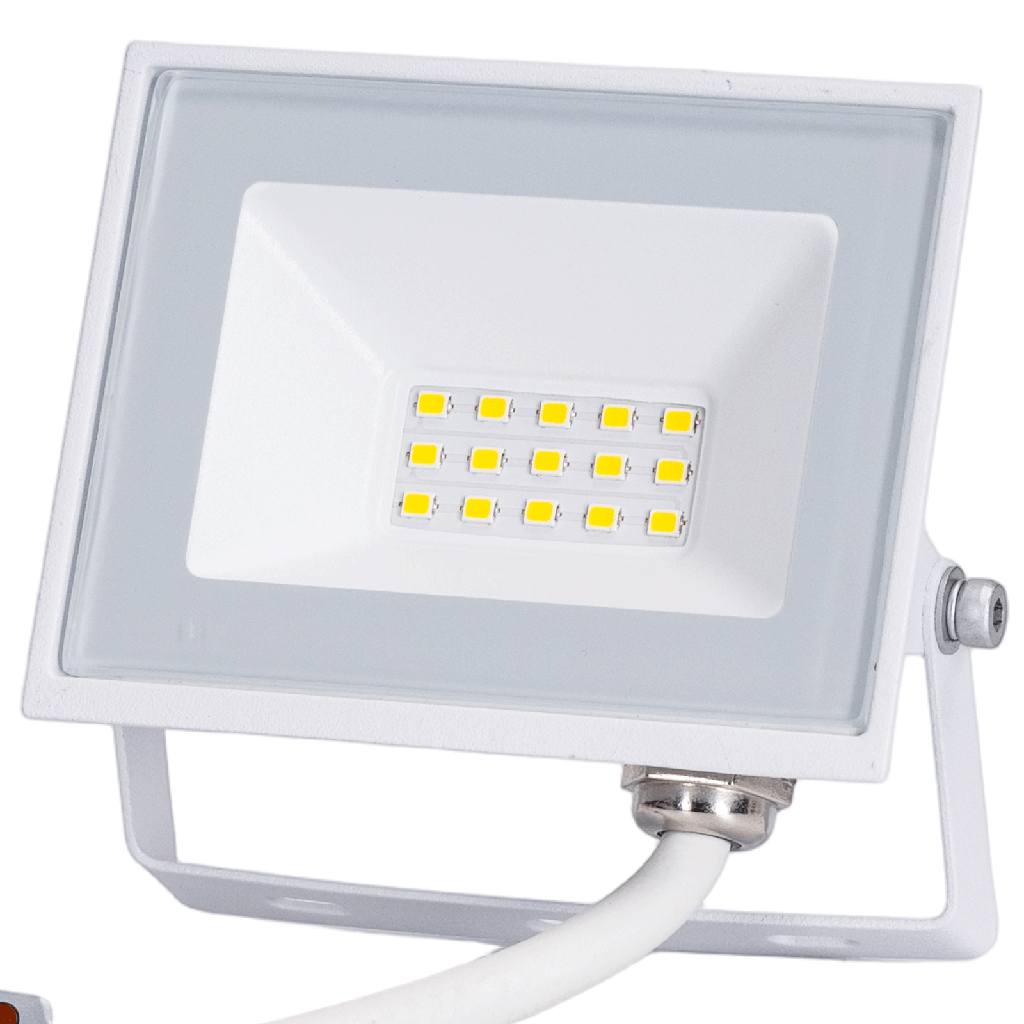 [B10202AAJQ] Aigostar LED Flood light Glass shade White 10W 4000K 22.5cm