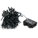 3AA battery firecracker flat string lights, RGBY, 5m ,IP44, Indoor&Outdoor