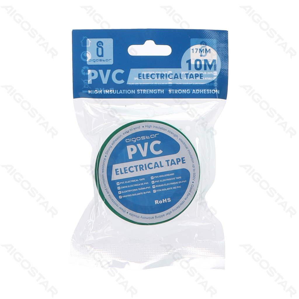 [B20104VJY] PVC Electrical Tape 0.13*17*10M Green