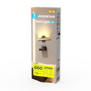 Houten en metalen LED-wandlamp 6,5W 2700K