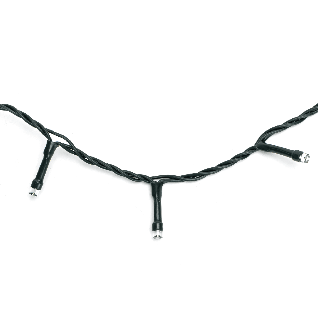 Guirlande lumineuse plate basse tension, Blanc froid, 20m IP44, ntérieur&Extérieur