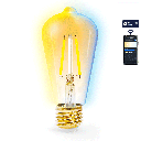 Ampoule à filament intelligente Bluetooth Mesh ST64 6W CCT