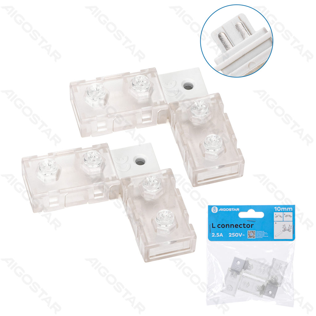 [B10303HU7] Integrated Circuit LED Strip Light 2835&5050 L Connector 10mm