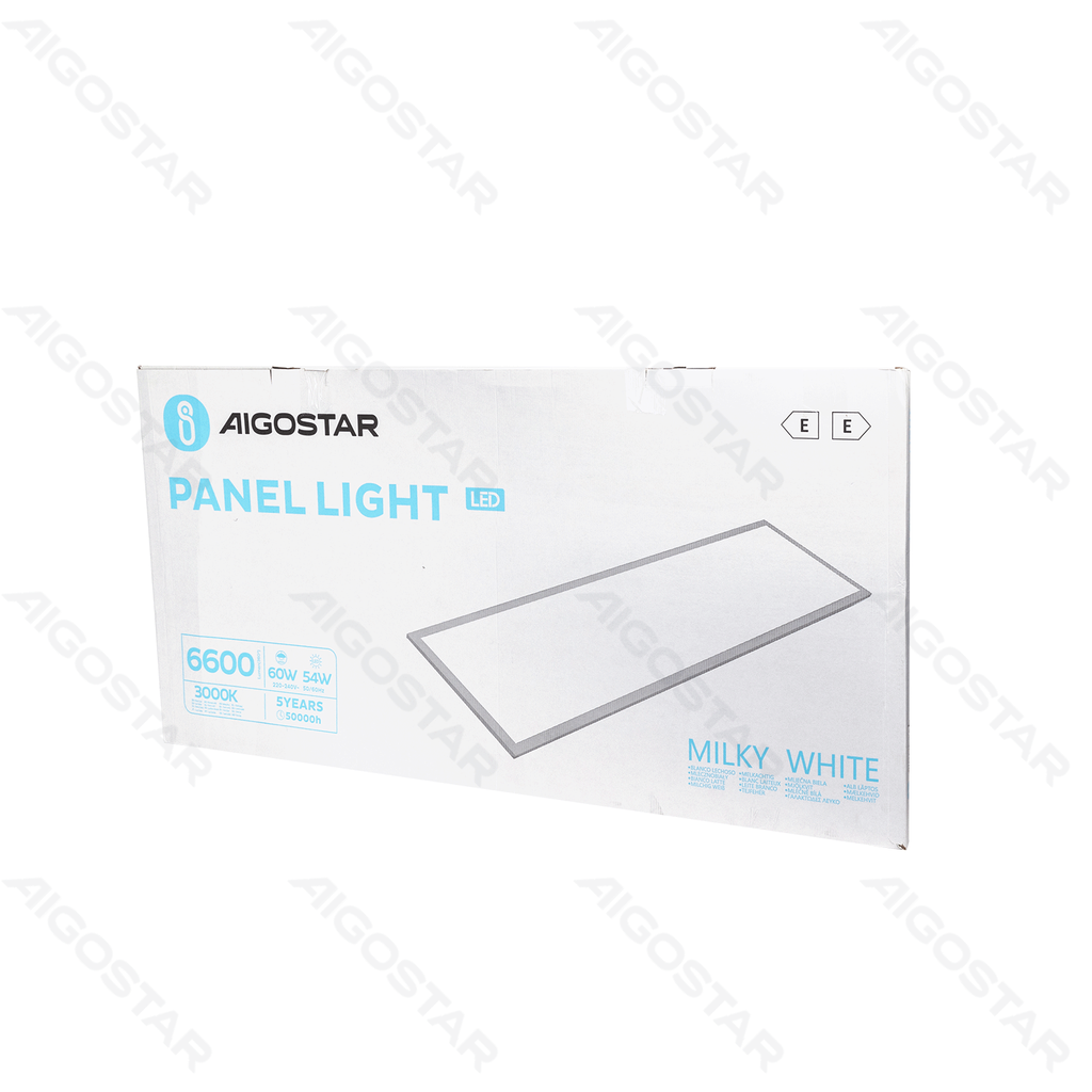 Aigostar LED Paneelverlichting Edge-lit Warm Licht Wit 60W 120x60cm