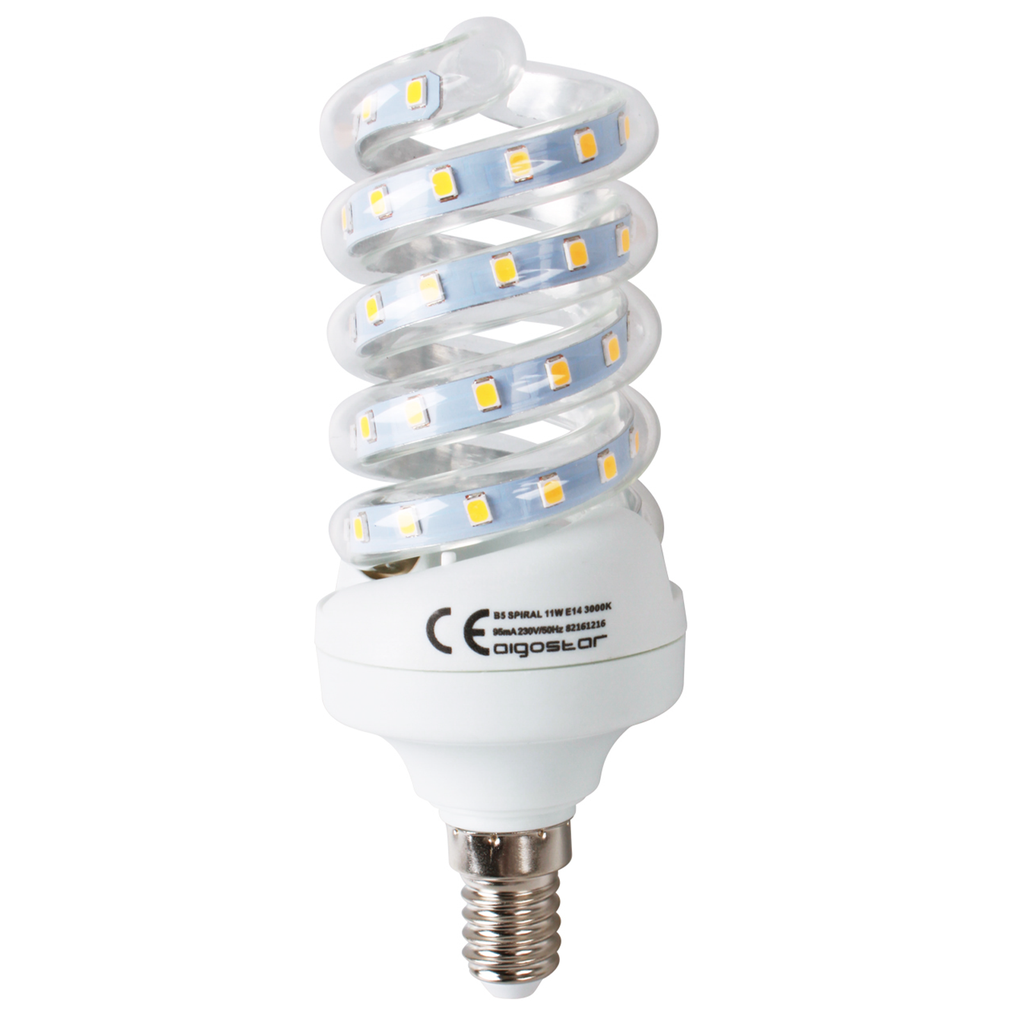 LED spirale E14 11W