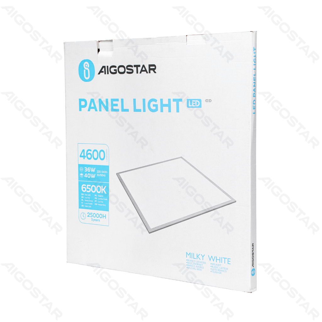 LED Paneelverlichting Edge-lit Daglicht Wit 40W 62x62cm