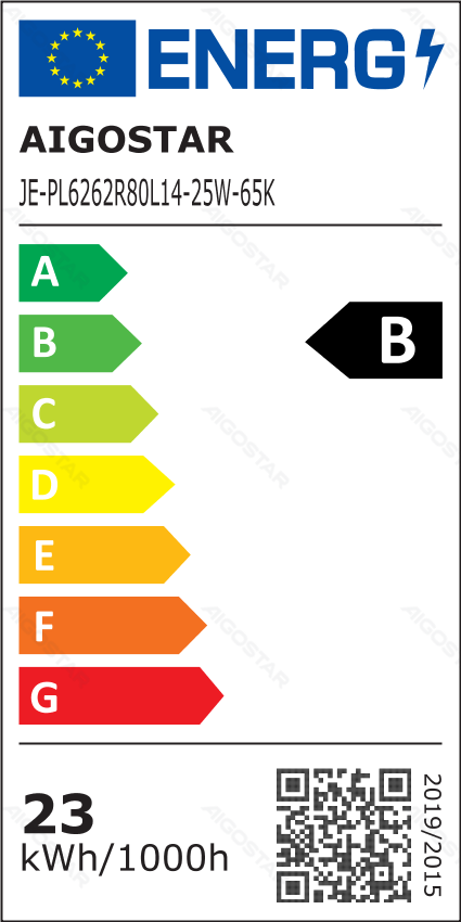 LED Paneelverlichting Edge-lit Daglicht Wit 25W 62x62cm UGR < 19