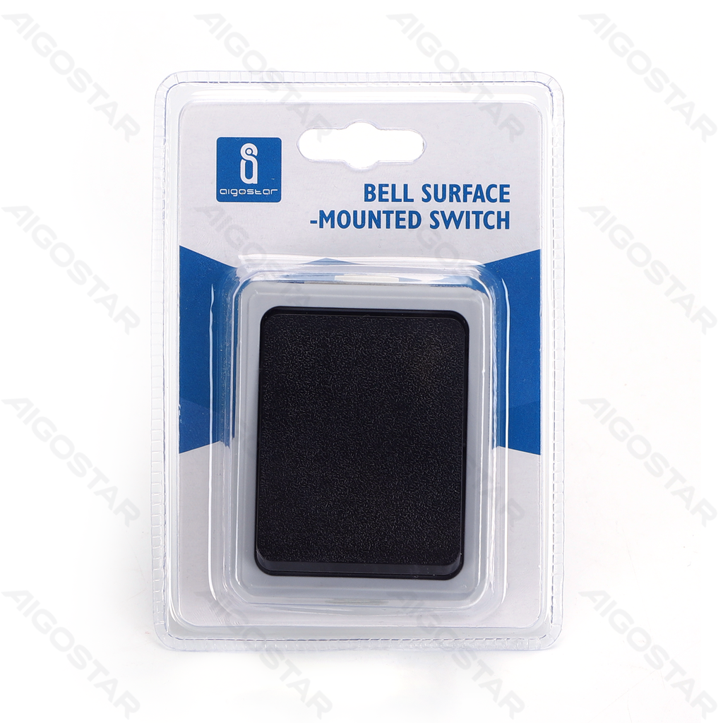 [B20101NRN] Deutscher Aufputz-Türklingelschalter Grau