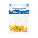 Pre-insulated cold-pressed terminals RV3.5-5 (20 pcs), yellow