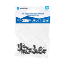 Vorisolierte kaltgepresste Klemmen SV2-6 (20 Stück), schwarz