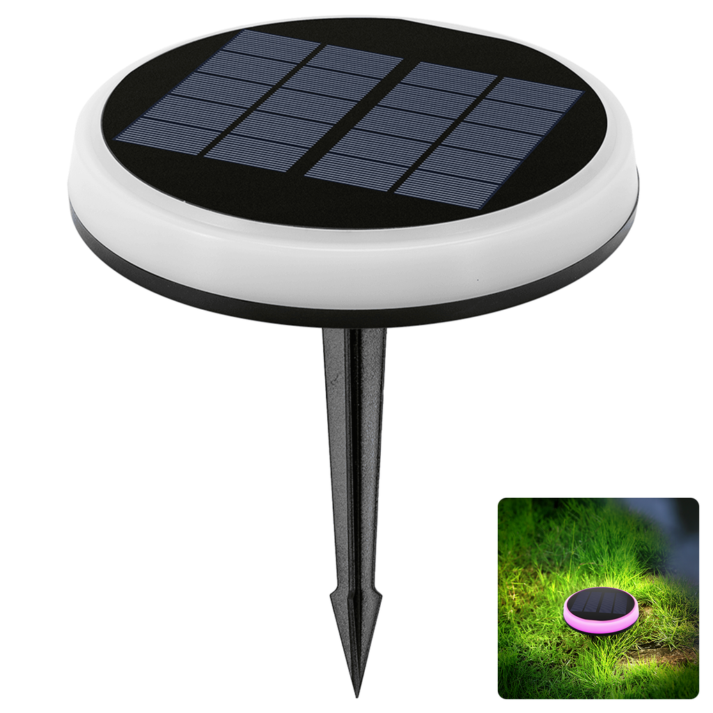 [B10201AQ5] LED Gazonverlichting op Zonne-energie RGB