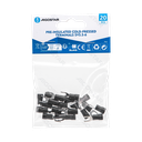 Vorisolierte kaltgepresste Klemmen SV5.5-6 (20 Stück), schwarz
