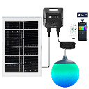 Suspension solaire connectée Bluetooth Mesh Mirage 20 W RVBCCT