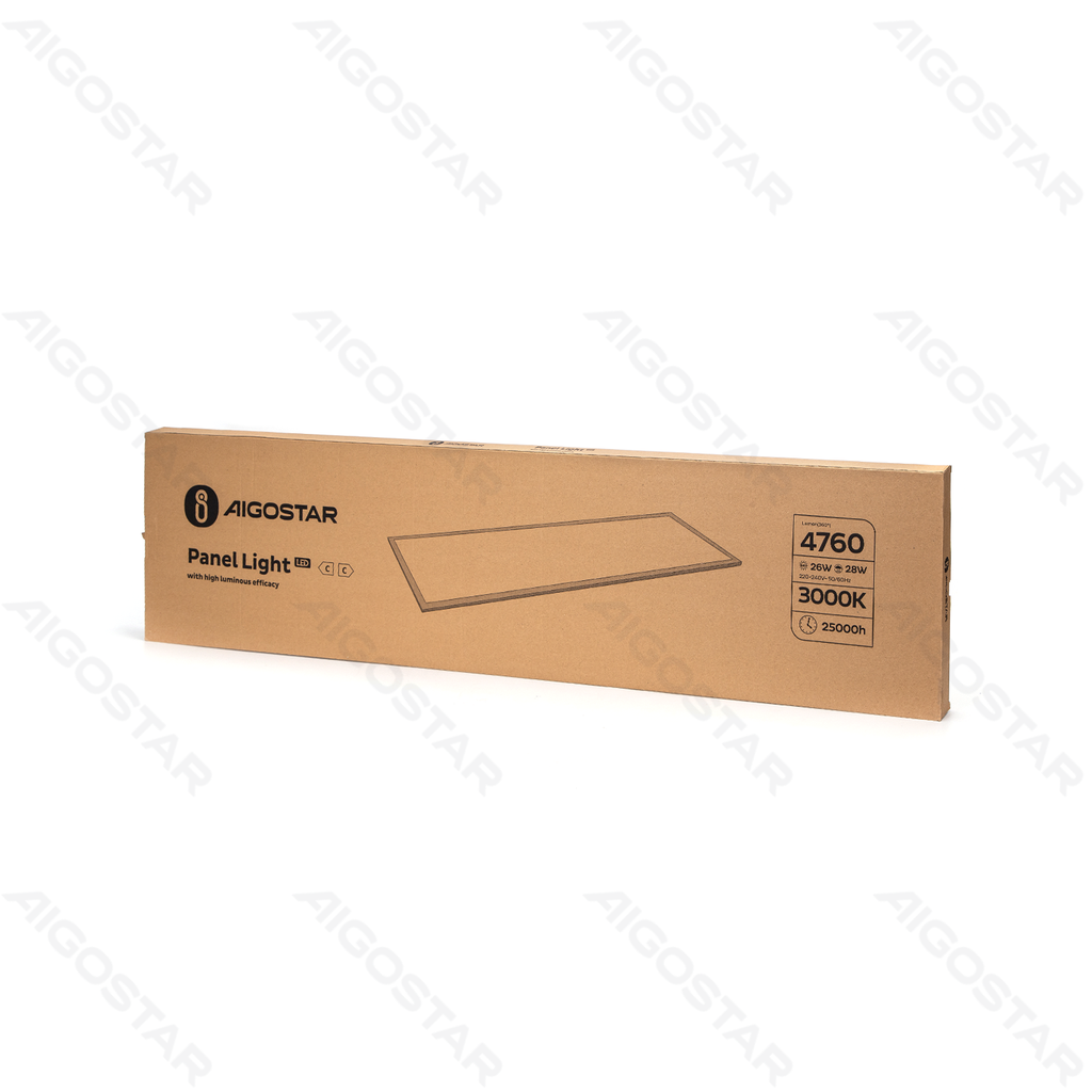Hocheffiziente LED-Panel-Leuchte 28W warmes Licht