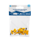 Bornes pré-isolées pressées à froid MDD5.5-250 (20 unités), jaune