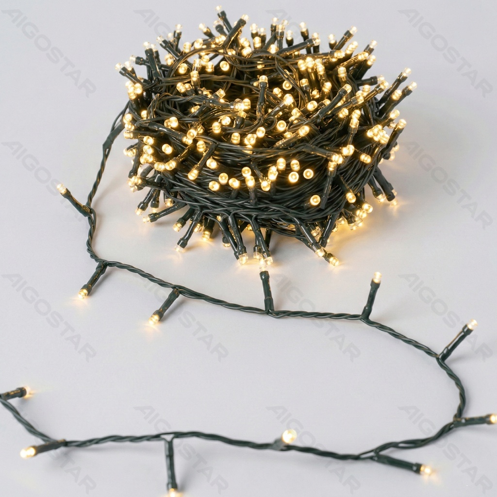 [B103031PX] Niedervolt-Lichterkette flach, Warmes Weiß, 5m IP44, Innenbereich&Außenbereich