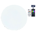 Aigostar Slimme wandlamp met Bluetooth-netweefsel RGB+CCT 12W Wit Met afstandsbediening