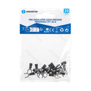 Voorgeïsoleerde 25-6 (20 stks) zwart