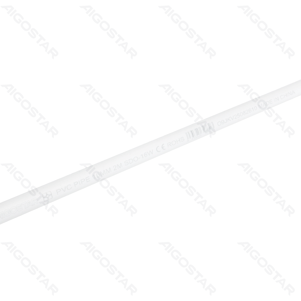 [B20104O9J] Conduit PVC rond blanc 16mm