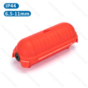 Extension cord junction box