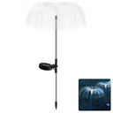 Lampe Solaire LED d'Ambiance en Acier Inoxydable Méduse 6500K