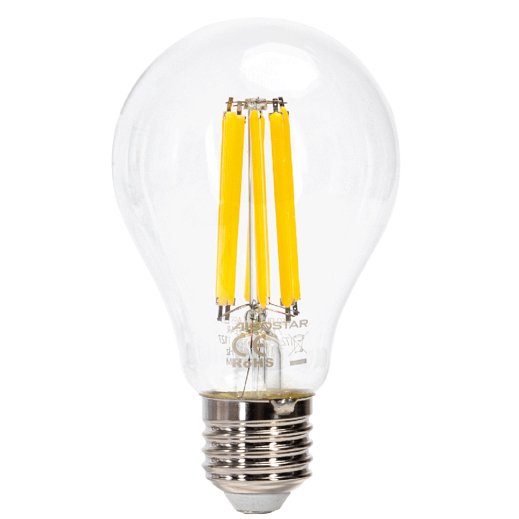 [B10106QL7] LED Filament Bulb (Clear) A65 E27 20W