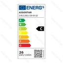 LED high-efficiency anti-glare panel light 28W natural light