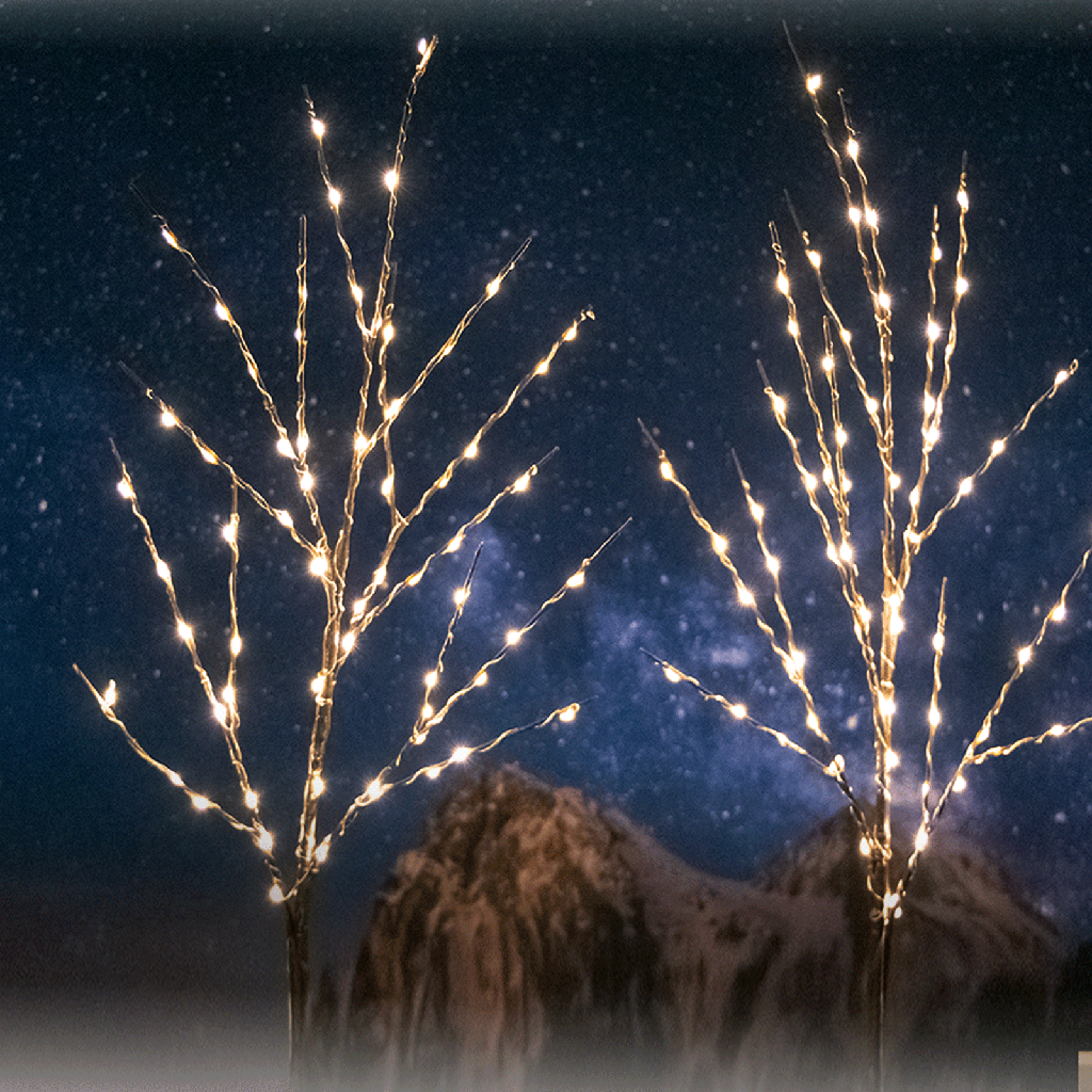 [B1020137G] Namaakplanten op zonne-energie in de grond wijnrank 2m+1m 140LED