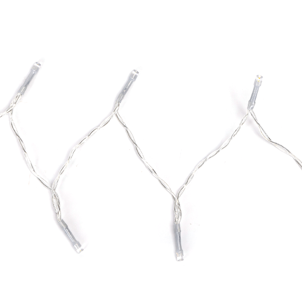 Platte lichtstrook met 3AA-batterij Koud wit 10m IP44 Binnen/Buiten