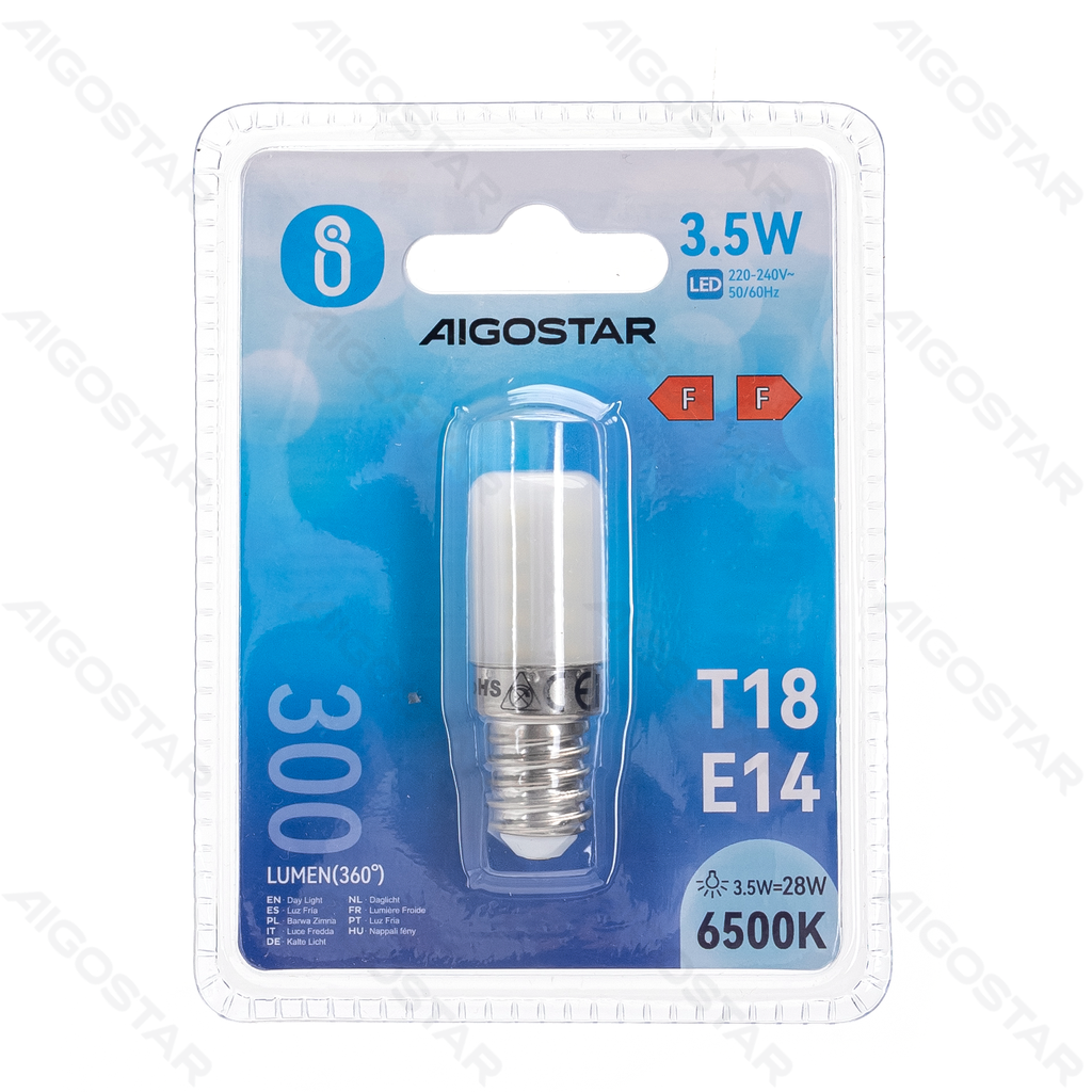 [B10101H2G] LED Koelkastlamp T18 E14 3,5W