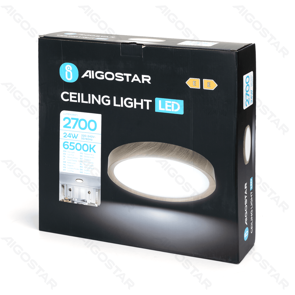 [B103101BV] LED-Deckenleuchte 24 W 2700 lm 6500K