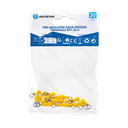 Vorisolierte kaltgepresste Klemmen RV1.25-4 (20 Stück), gelb