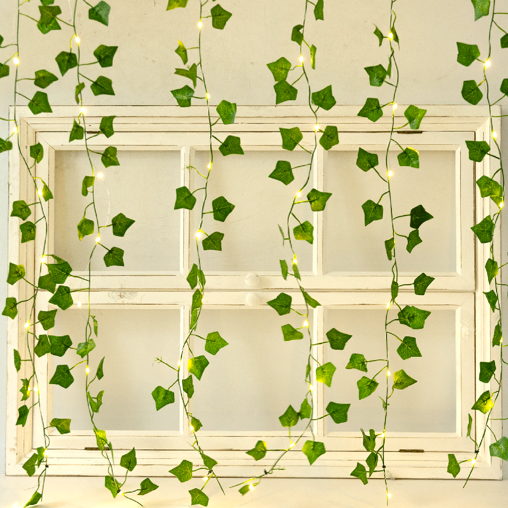 [B1020137B] Namaakplanten op zonne-energie gordijn klimop 3m+1m*1m 70LED