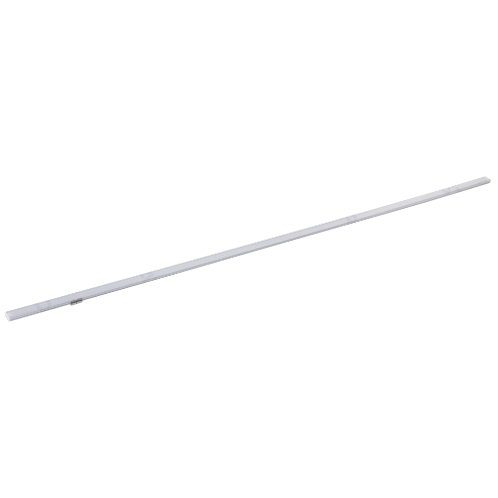 Aufputzgehäuse für LED-Lichtleiste 1m silber