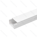 PVC witte vierkante kabelgoot met zelfklevende achterkant L2000*W40*H25mm